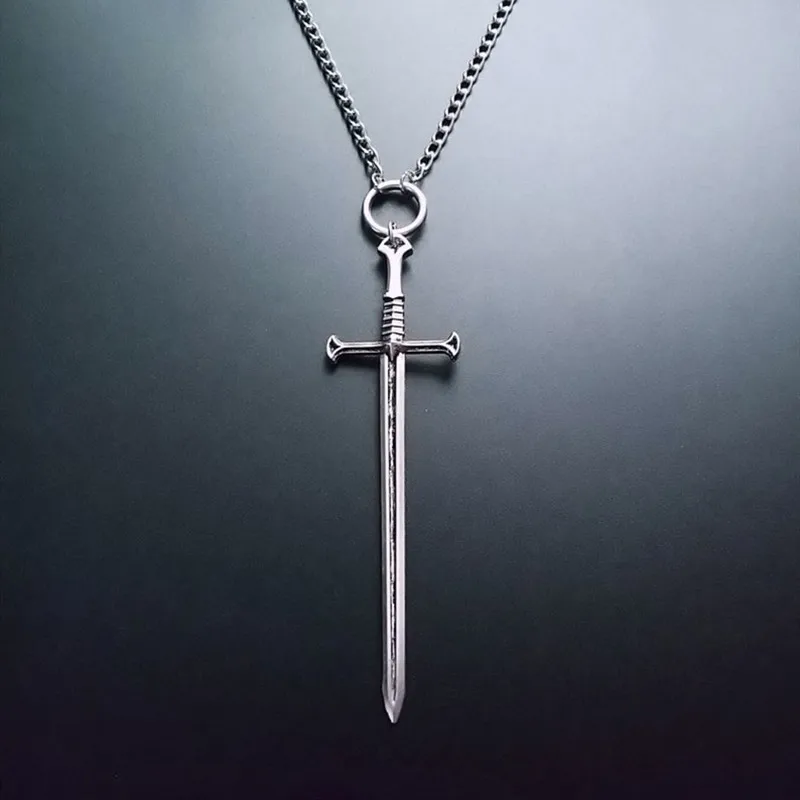 2022 New Retro Long Sword Link Pendant Chain Niche Accessories Clavicle Chain Necklace Men's Women's Gift
2022 New Retro Long Sword Link Pendant Chain Niche Accessories Clavicle Chain Necklace Men's Women's Gift