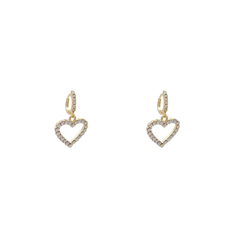 Korea's New Contracted Full Love Earrings Women Super Flash Temperament Stud Earrings for Women Fashion Jewelry
Korea's New Contracted Full Love Earrings Women Super Flash Temperament Stud Earrings for Women Fashion Jewelry