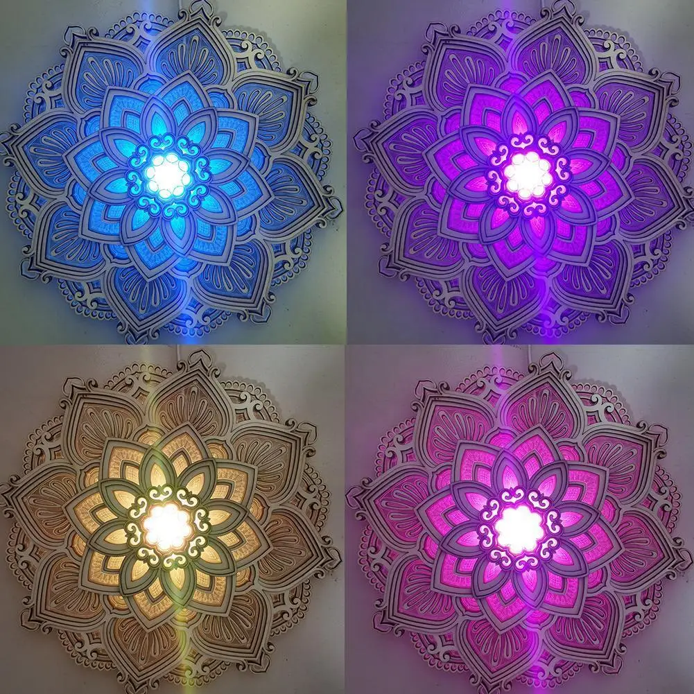 Mandala Yoga Room Night Light Led Multilayered Cut Mandala Hanging Lamp Wooden Carved Elegant Led Light B7w4
Mandala Yoga Room Night Light Led Multilayered Cut Mandala Hanging Lamp Wooden Carved Elegant Led Light B7w4