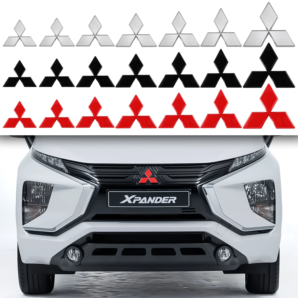 3D значок на переднюю решетку автомобиля руль багажника наклейка для Mitsubishi Lancer