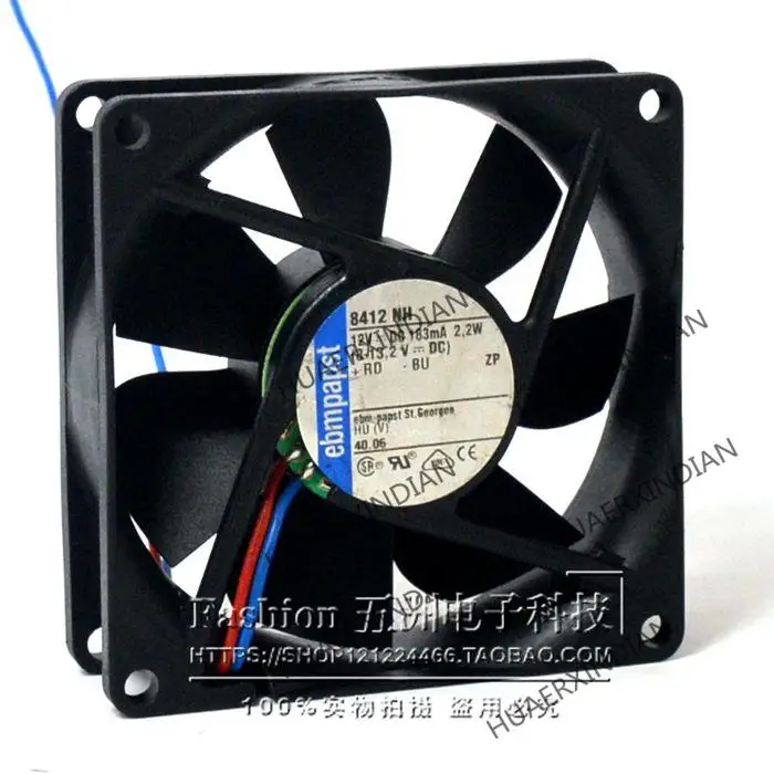 Brand New Original German 8412nh 8cm12v 2.2W/2.8W Two-Wire Double Ball Cooling Fan Assembly Kit 
Brand New Original German 8412nh 8cm12v 2.2W/2.8W Two-Wire Double Ball Cooling Fan Assembly Kit