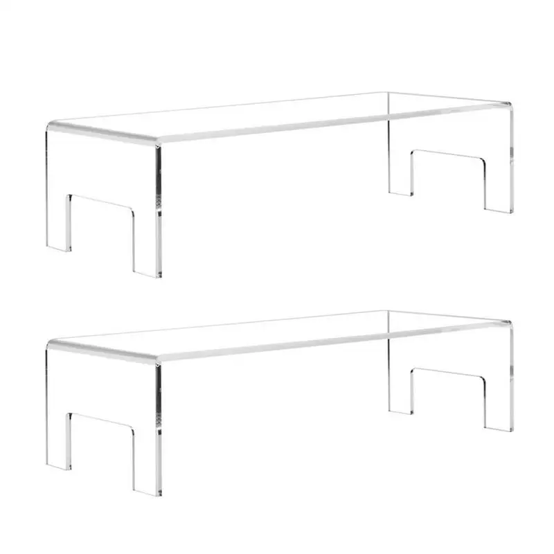 2Pcs Acrylic Display Risers Acrylic Display Stand Reusable Clear Showcase Display Shelf Perfume Organizer For Collection Jewelry
2Pcs Acrylic Display Risers Acrylic Display Stand Reusable Clear Showcase Display Shelf Perfume Organizer For Collection Jewelry