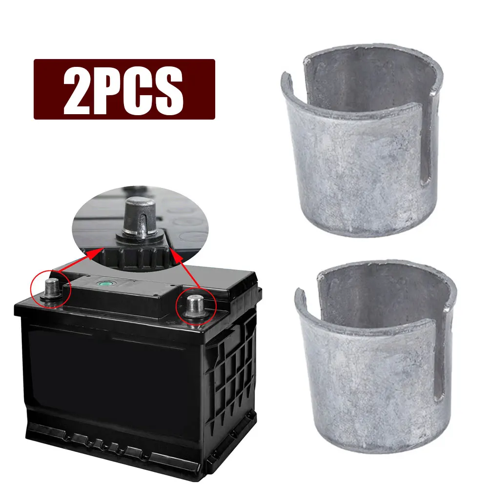 2pcs Car Battery Terminal Converters Post Repair Shims Repair Worn Posts Car Battery Post Repair Shim Alloy Electrical Component
2pcs Car Battery Terminal Converters Post Repair Shims Repair Worn Posts Car Battery Post Repair Shim Alloy Electrical Component
