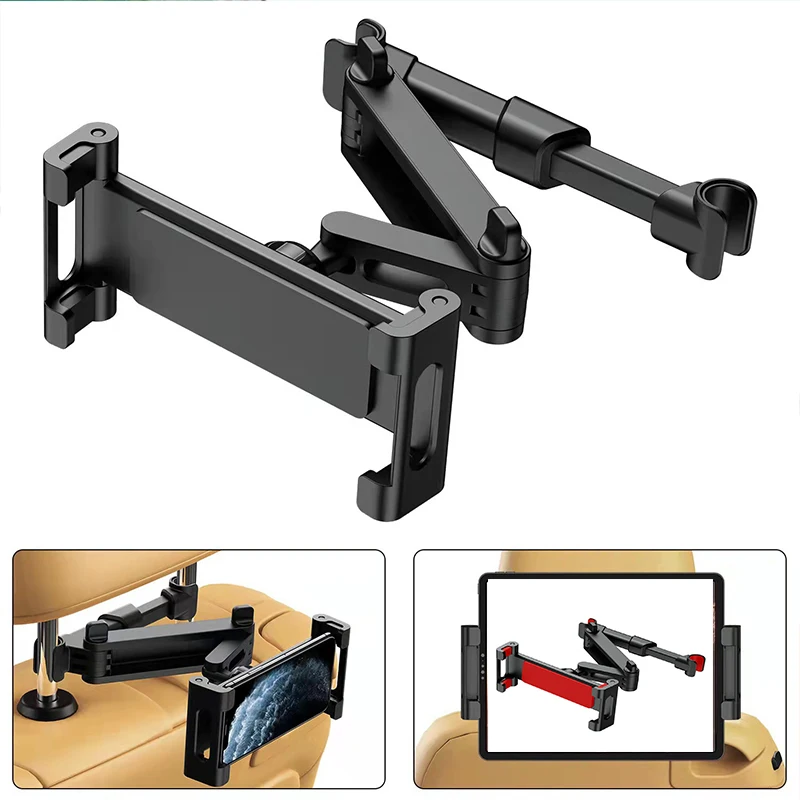 Telescopic Car Rear Pillow Phone Holder Tablet Rotating Car Seat Rear Stand Headrest Bracket for Phone Tablet 5-13 Inch
Telescopic Car Rear Pillow Phone Holder Tablet Rotating Car Seat Rear Stand Headrest Bracket for Phone Tablet 5-13 Inch