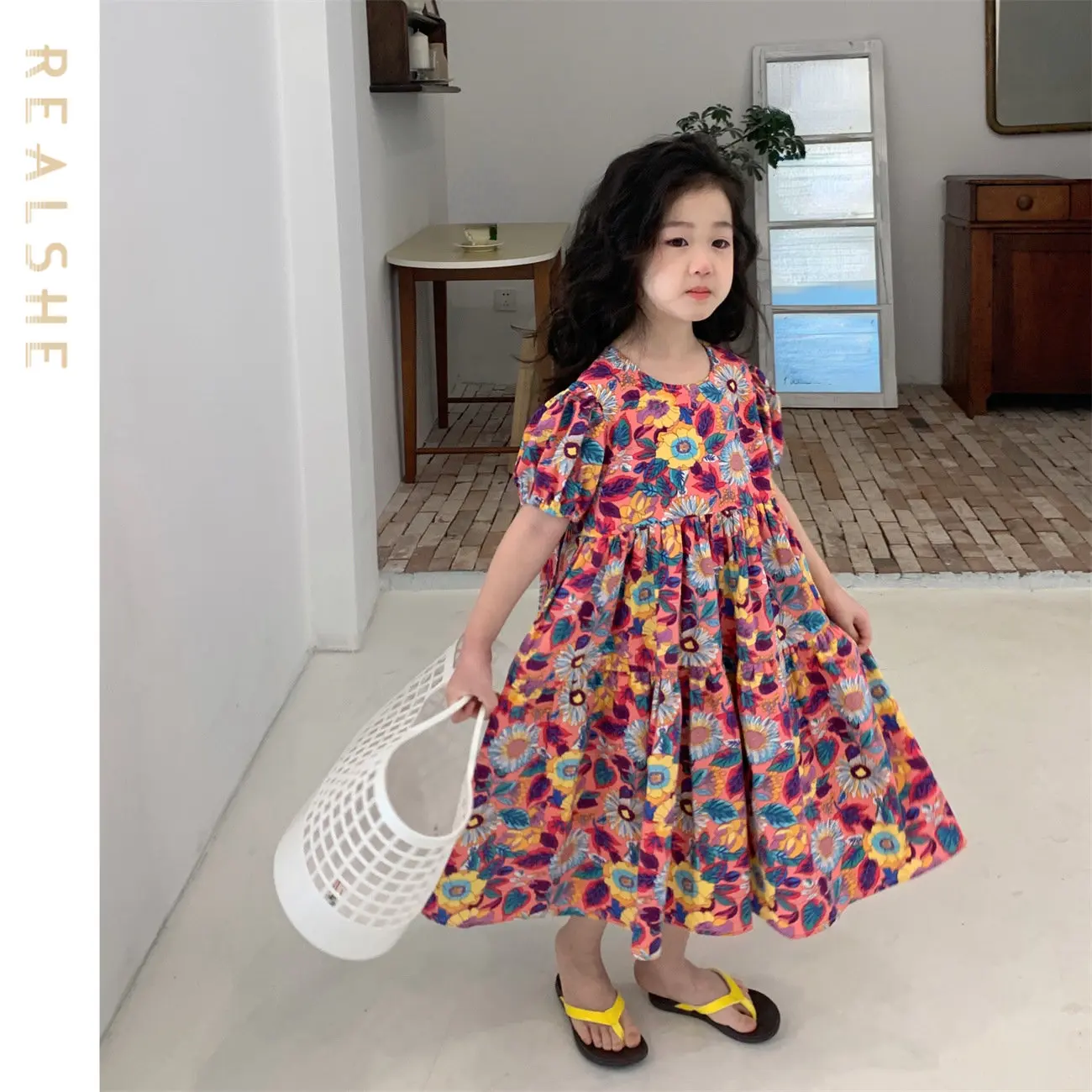 Summer Toddler Baby Girls Dress Short Sleeve Floral Print Girls Dress Children Dresses Casual Kids Dresses Clothing
Summer Toddler Baby Girls Dress Short Sleeve Floral Print Girls Dress Children Dresses Casual Kids Dresses Clothing