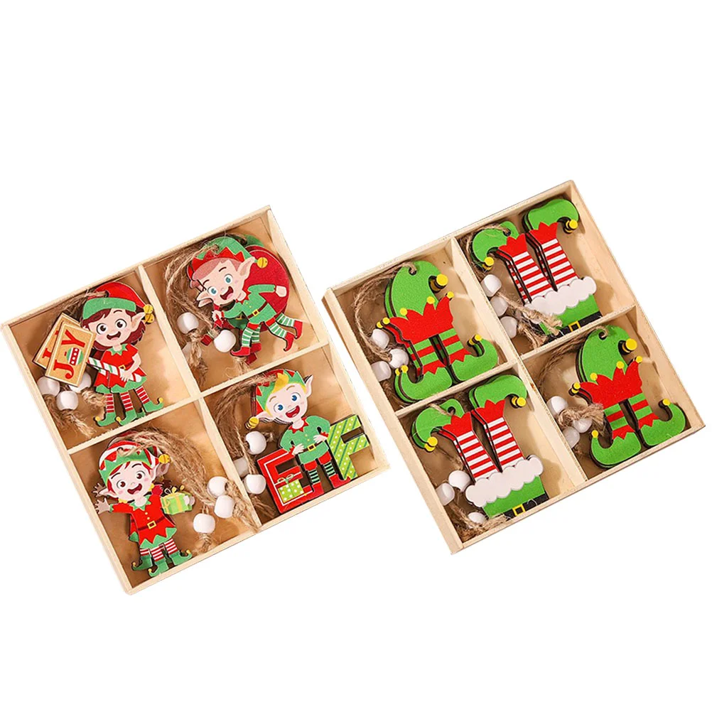 16 Pcs Xmas Party Ornament Tree Pendants Decor Christmas Decorations Hanging Ornaments Wooden
16 Pcs Xmas Party Ornament Tree Pendants Decor Christmas Decorations Hanging Ornaments Wooden