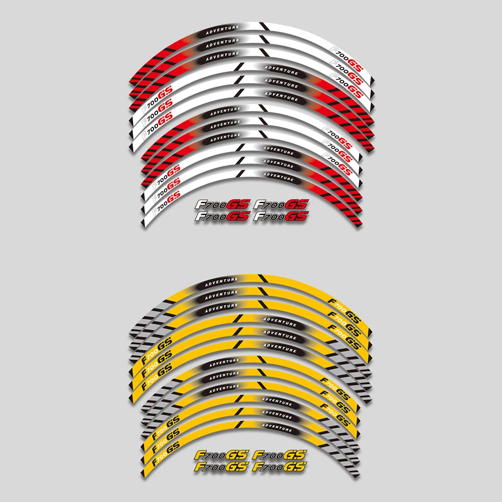 Motorcycle Accessories Sticker Wheels Decals Decorative Rim Tire Reflective Stripe Set For BMW F700GS F 700GS f700 gs19''17''
Motorcycle Accessories Sticker Wheels Decals Decorative Rim Tire Reflective Stripe Set For BMW F700GS F 700GS f700 gs19''17''