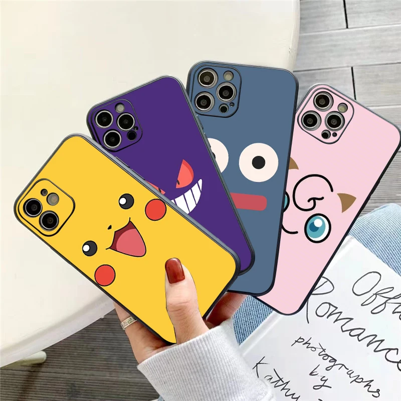 Cartoon Pokémon Phone Case For Funda iPhone 11 12 13 Pro Max Mini X XR XS SE 2020 5 6 7 8 Plus Carcasa Back Etui Silicone Cover
Cartoon Pokémon Phone Case For Funda iPhone 11 12 13 Pro Max Mini X XR XS SE 2020 5 6 7 8 Plus Carcasa Back Etui Silicone Cover