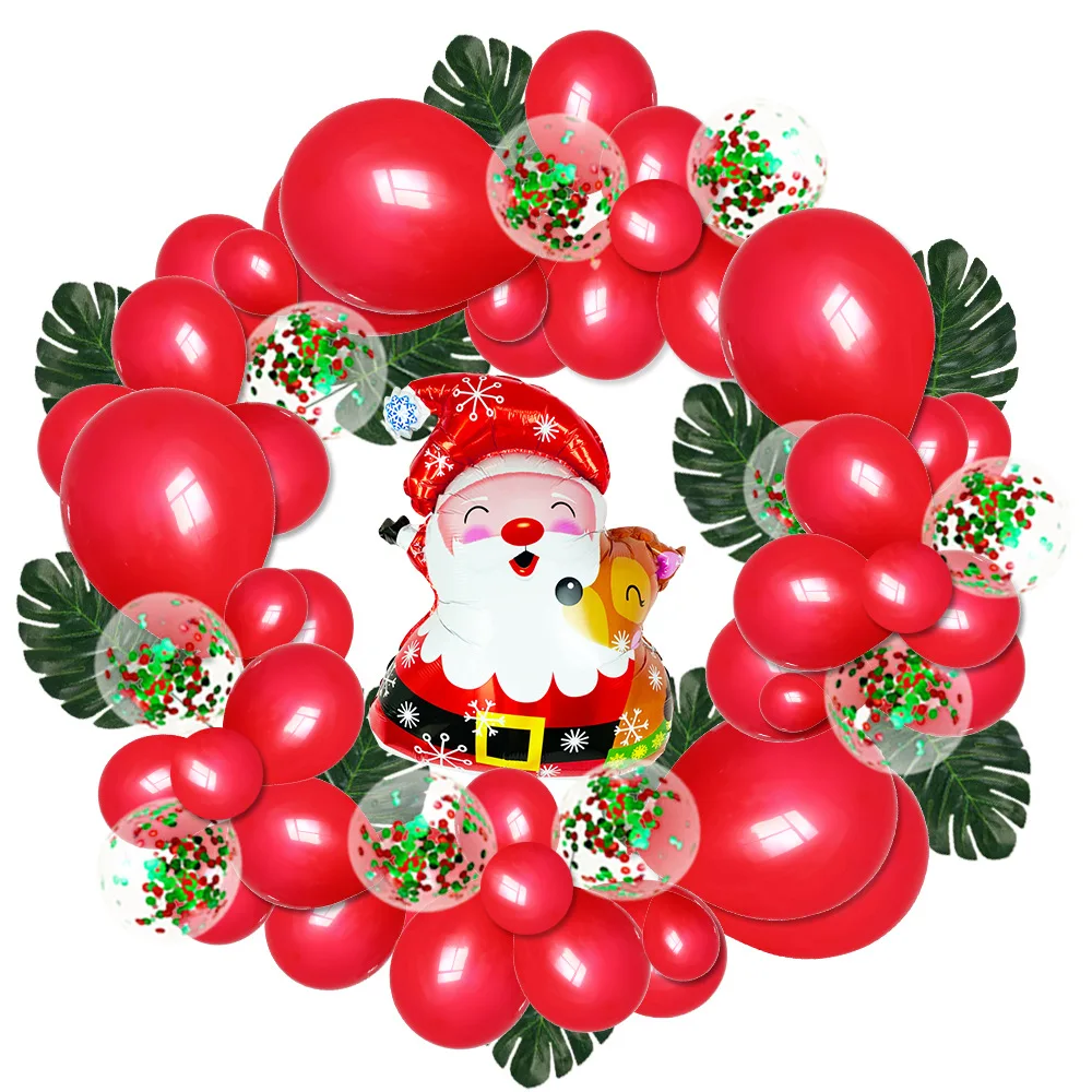 Balloon Decorations with Christmas Balloons Christmas Wreath Balloon Chain Set Turtle Leaf Sequin Christmas Balloons
Balloon Decorations with Christmas Balloons Christmas Wreath Balloon Chain Set Turtle Leaf Sequin Christmas Balloons