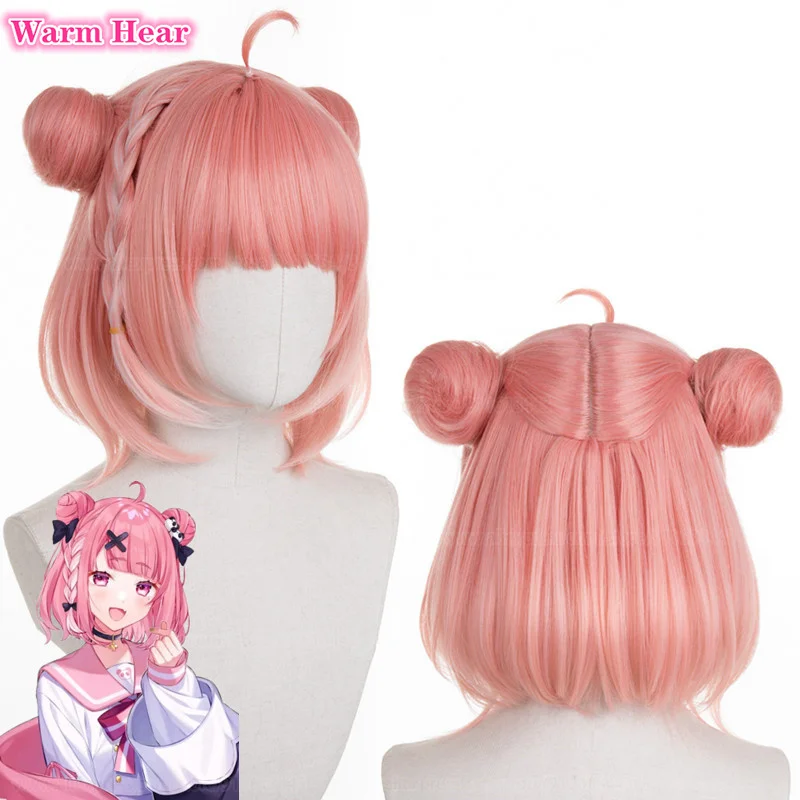 Парик для косплея сасакаки из нейджерси 36 см, термостойкие розовые косынки из волос, для геймеров, Хэллоуина, с шапочкой 
Парик для косплея сасакаки из нейджерси 36 см, термостойкие розовые косынки из волос, для геймеров, Хэллоуина, с шапочкой