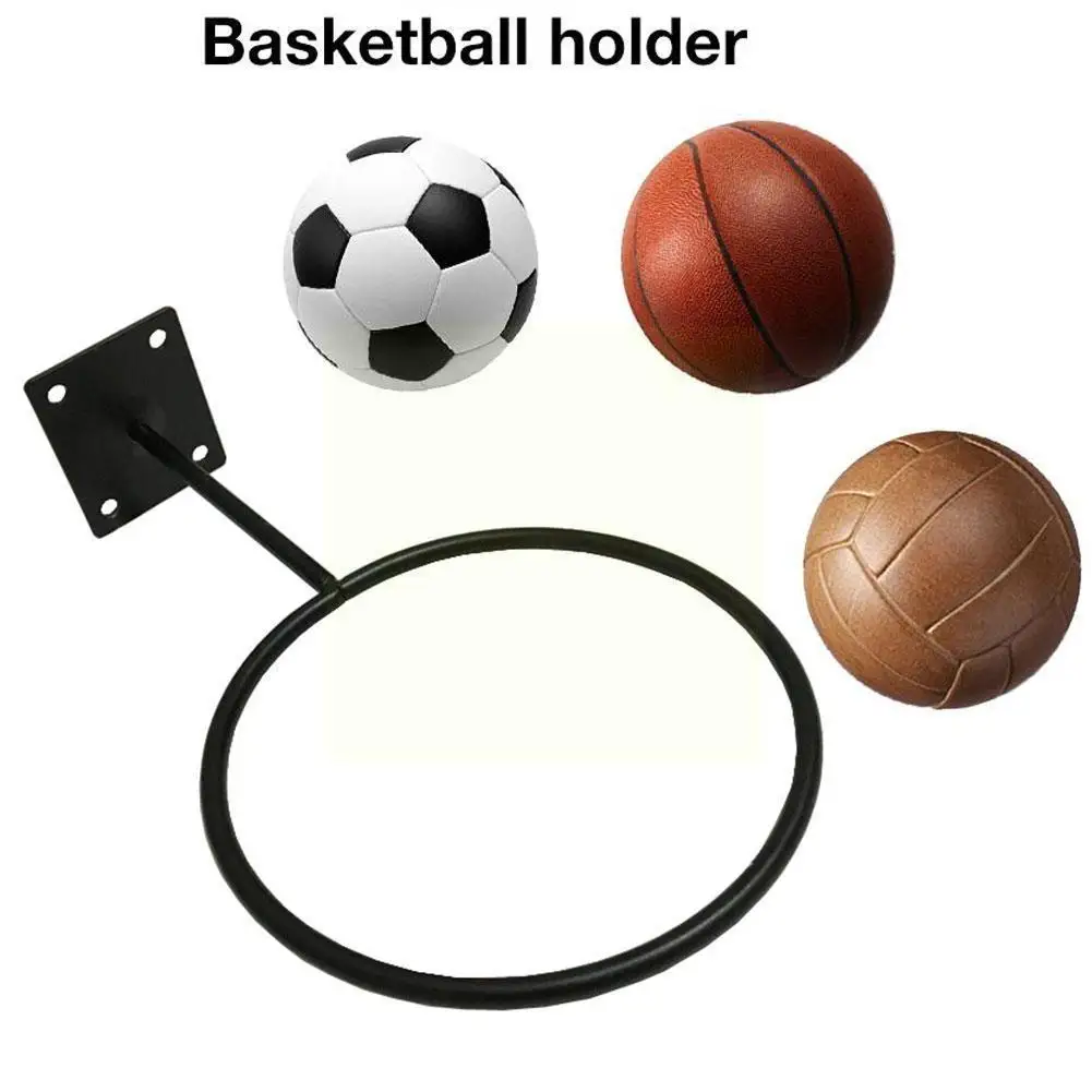 1 Pcs Black Wall Mounted Ball Holders Display Racks For Basketball Football Volleyball Exercise Ball G2h2
1 Pcs Black Wall Mounted Ball Holders Display Racks For Basketball Football Volleyball Exercise Ball G2h2