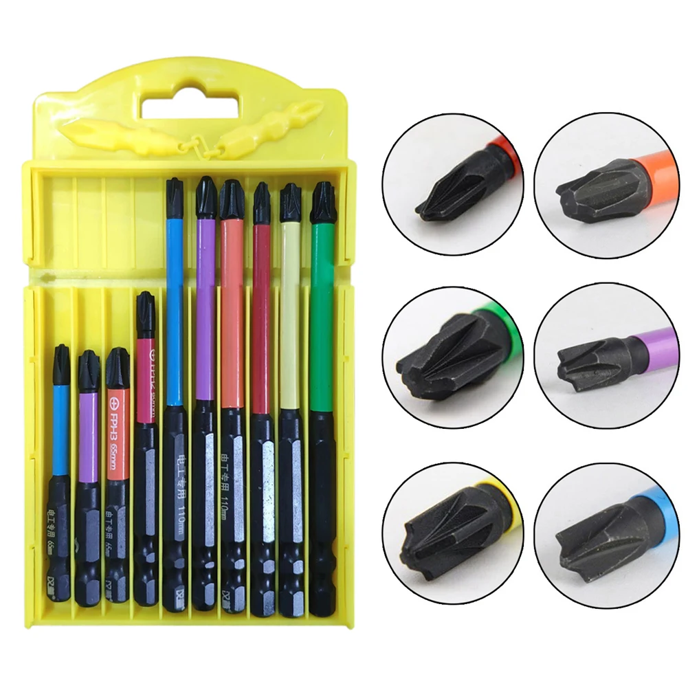 1set Magnetic Special Slotted Cross Screwdriver Bits Hot Sale Alloy Steel FPH1/FPH2/FPH3/FPZ1/FPZ2/FPZ3 For Electrician 65-110mm
1set Magnetic Special Slotted Cross Screwdriver Bits Hot Sale Alloy Steel FPH1/FPH2/FPH3/FPZ1/FPZ2/FPZ3 For Electrician 65-110mm