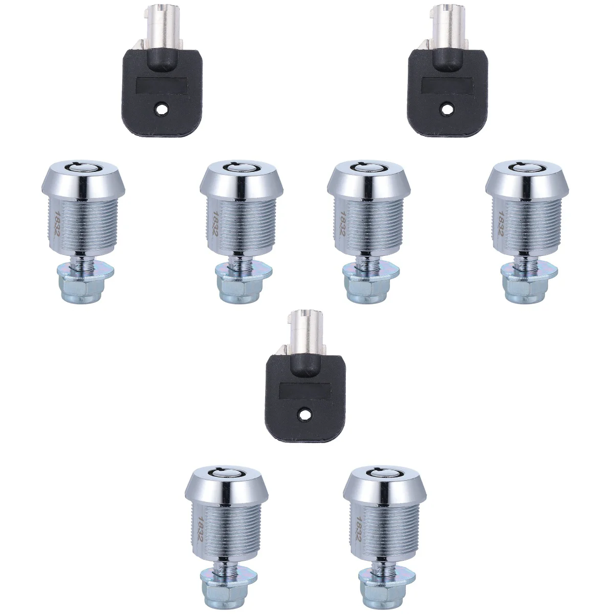 6 Tubular Key Lock Tubular Lock Pick Tool Cabinet Lock Set Game Console Lock Arcade Drawer Lock
6 Tubular Key Lock Tubular Lock Pick Tool Cabinet Lock Set Game Console Lock Arcade Drawer Lock