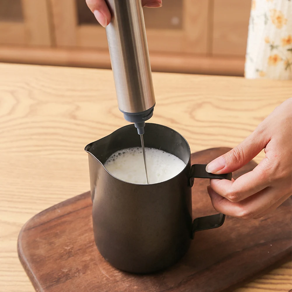 Stainless Steel Milk Frother Electric Handheld Mixer Blender Milk Foamer Maker For Coffee Latte Cappuccino Hot Chocolate
Stainless Steel Milk Frother Electric Handheld Mixer Blender Milk Foamer Maker For Coffee Latte Cappuccino Hot Chocolate