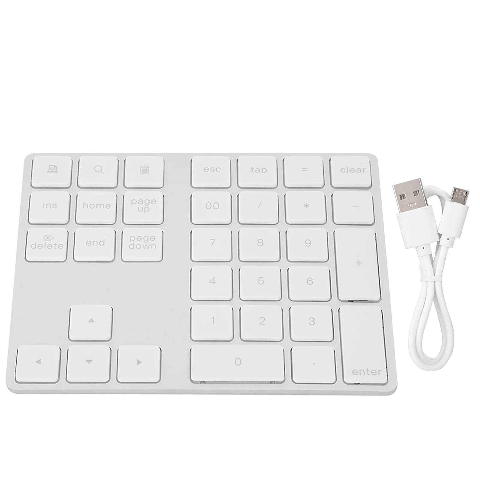 BT308 34 Keys Mini Rechargeable Numpad Wireless Numeric Keypad Small Keyboard mini mini
BT308 34 Keys Mini Rechargeable Numpad Wireless Numeric Keypad Small Keyboard mini mini