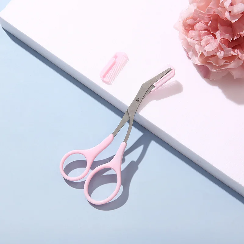Eyebrow Trimmer Scissors Comb Eyelash Hair Scissors Clips Shaping Eyebrow Razor Grooming wenkbrauw trimmer
Eyebrow Trimmer Scissors Comb Eyelash Hair Scissors Clips Shaping Eyebrow Razor Grooming wenkbrauw trimmer