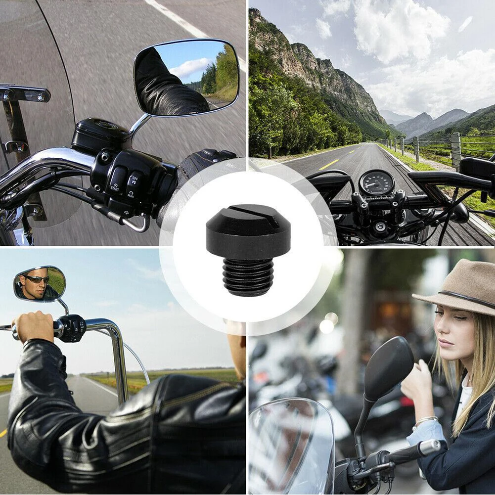 Motorcycle Hole Plugs For M10 * 1.25 Motorcycle Mirror 4 PCS CNC Aluminum Motorcycle Durable High Quality Practical
Motorcycle Hole Plugs For M10 * 1.25 Motorcycle Mirror 4 PCS CNC Aluminum Motorcycle Durable High Quality Practical