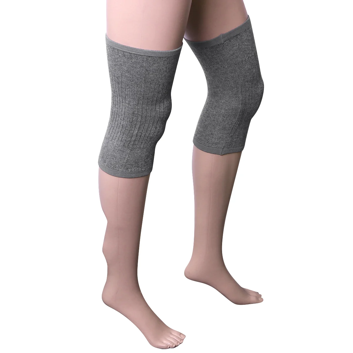 

Knee Sleeve Warmers Brace Warmer Winter Warm Leg Protector Pad Support Thermal Pads Knitted Cashmere Wool Non Soft Elastic Cozy