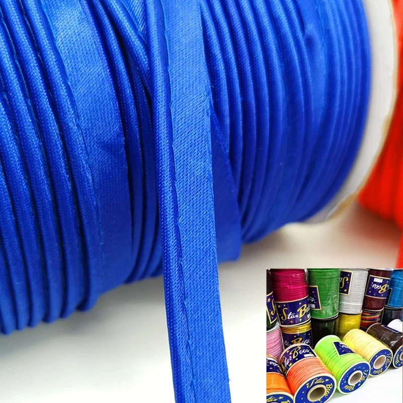 Cotton Bias Piping Cord Tape Bias Binding Hemming Piping Edging Tape Cord Patchwork Garment Sewing Making and Trimming 5yards
Cotton Bias Piping Cord Tape Bias Binding Hemming Piping Edging Tape Cord Patchwork Garment Sewing Making and Trimming 5yards