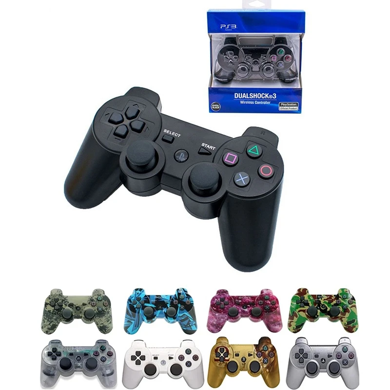 Wireless Bluetooth Controller for Sony PS3 Gamepad for Play Station 3 Joystick Remote for Sony Playstation 3 Controle Mando Ps3 
Wireless Bluetooth Controller for Sony PS3 Gamepad for Play Station 3 Joystick Remote for Sony Playstation 3 Controle Mando Ps3