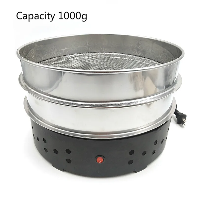 1000g Electric Coffee Bean Cooler Roasting Cooler Radiator Small Household Big Wind Fast Cooling Double-layer Filter 110/220V
1000g Electric Coffee Bean Cooler Roasting Cooler Radiator Small Household Big Wind Fast Cooling Double-layer Filter 110/220V