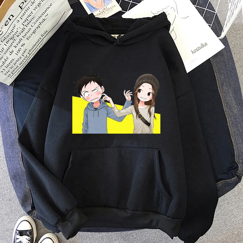 Teasing Master Takagi-san Hoodies Women Unisex Cute Pink Tops Spring/Autumn Korean Fashion Kawaii Oversized Graphic Streetwear
Teasing Master Takagi-san Hoodies Women Unisex Cute Pink Tops Spring/Autumn Korean Fashion Kawaii Oversized Graphic Streetwear