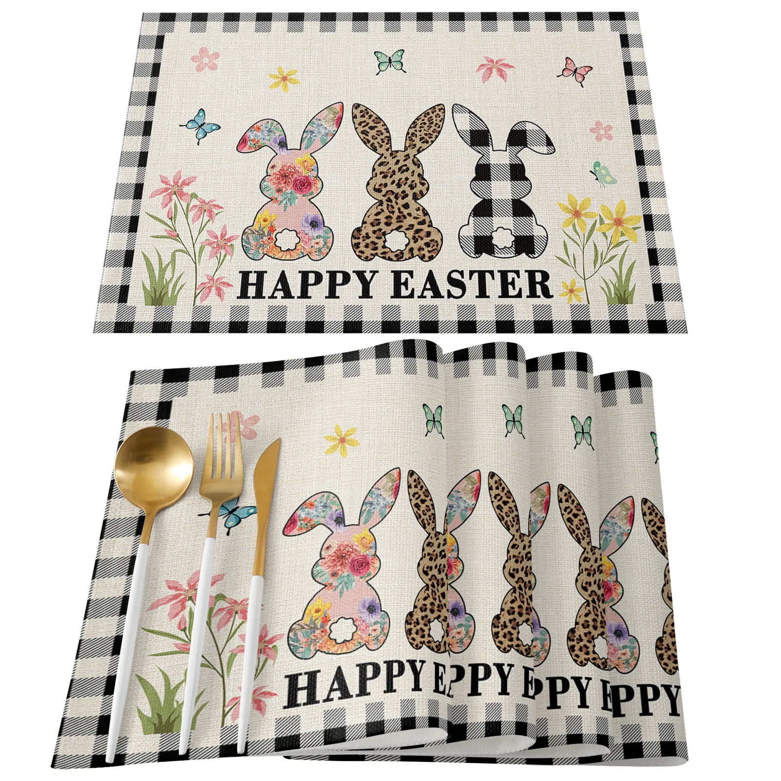 Пасхальный кролик с рисунком в клетку, аксессуары для столовой, Искусственный Кролик, 4/6 шт., подкладки, чаша, подставка, коврик, домашний дек...
Пасхальный кролик с рисунком в клетку, аксессуары для столовой, Искусственный Кролик, 4/6 шт., подкладки, чаша, подставка, коврик, домашний дек...