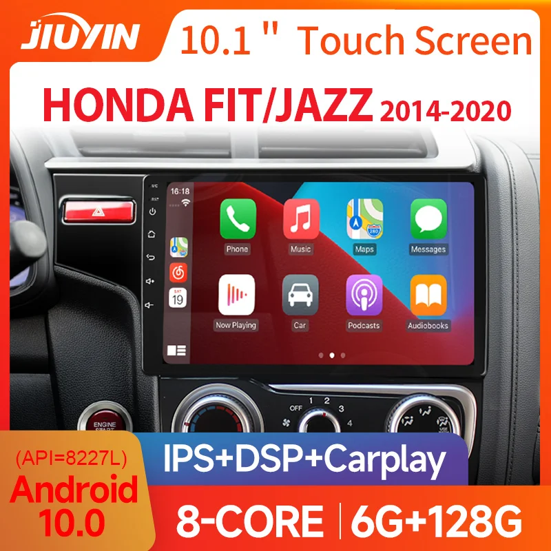 JIUYIN AI Voice 2 din Android 10DSP Автомагнитола мультимедийный видеоплеер навигация GPS стерео для honda fit/jazz 2014-2020 блок
JIUYIN AI Voice 2 din Android 10DSP Автомагнитола мультимедийный видеоплеер навигация GPS стерео для honda fit/jazz 2014-2020 блок