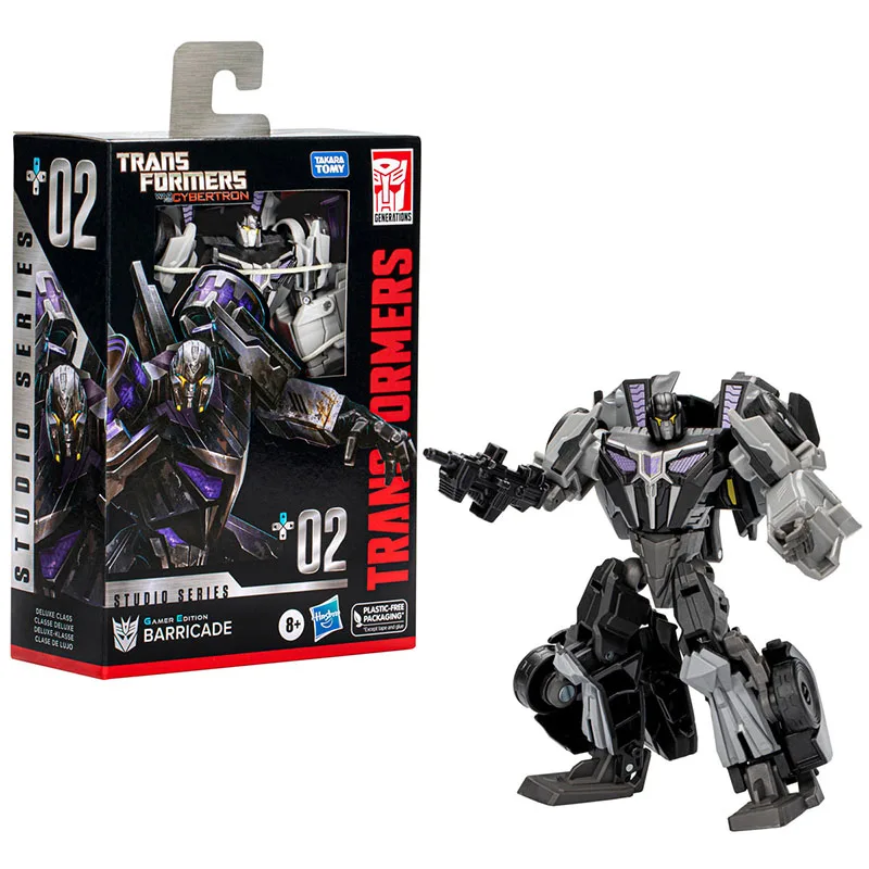 В наличии Hasbro Transformer Studio Series Deluxe 02, игровая версия, Баррикада WFC02, экшн-фигурка, коллекционная игрушка, 4,5 дюйма
В наличии Hasbro Transformer Studio Series Deluxe 02, игровая версия, Баррикада WFC02, экшн-фигурка, коллекционная игрушка, 4,5 дюйма