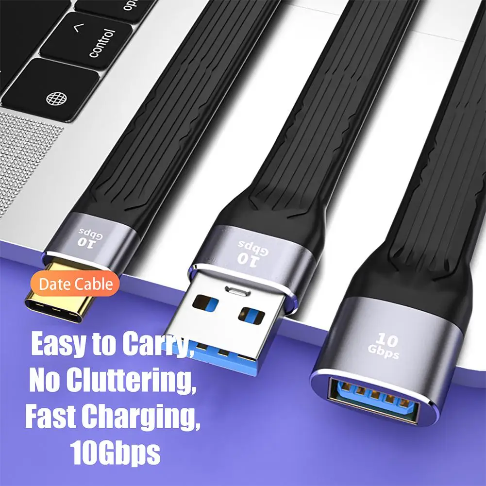 Flexible Data Cable Power-bank Usb3.1 Transmission Fast Charging 10Gbps Short Line
Flexible Data Cable Power-bank Usb3.1 Transmission Fast Charging 10Gbps Short Line