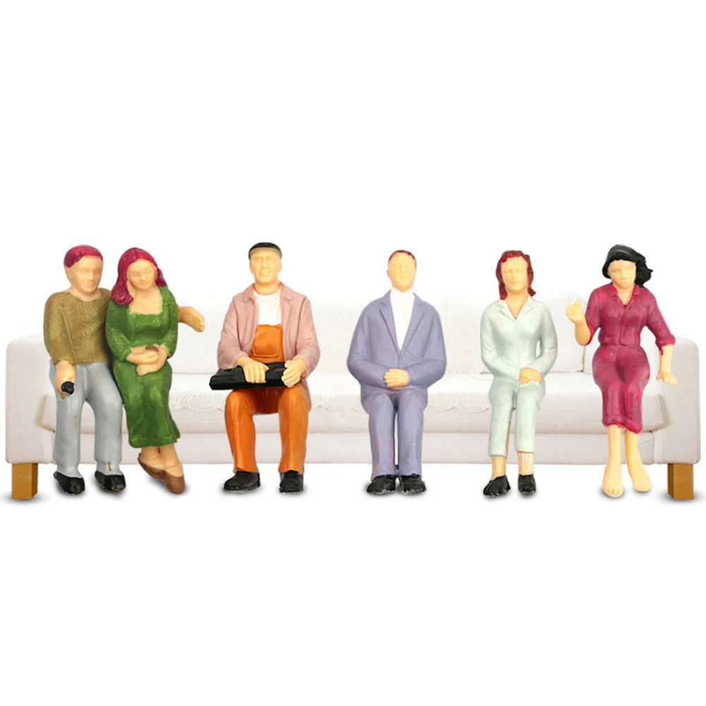 48Pcs Model Trains 1:32 Painted Sitting Figures HO Scale Standing People Assorted Pose Scenery Miniature Decoration For Layout
48Pcs Model Trains 1:32 Painted Sitting Figures HO Scale Standing People Assorted Pose Scenery Miniature Decoration For Layout