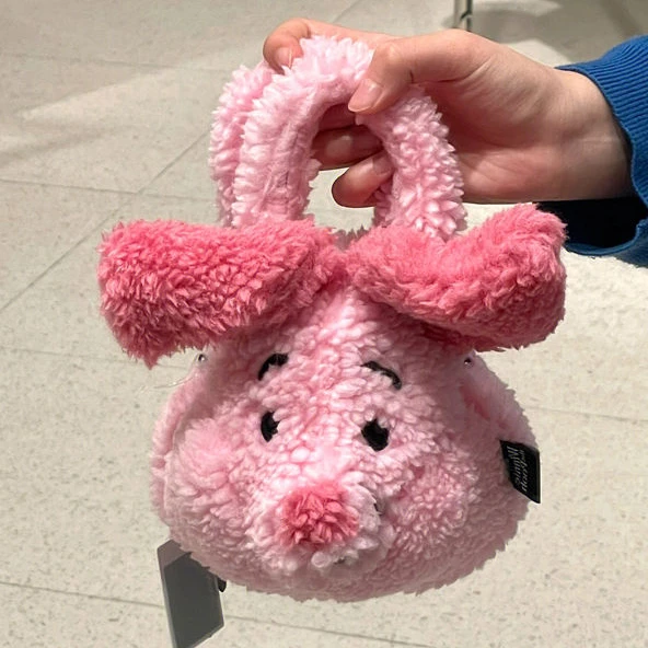 Осенне-зимняя Милая пушистая мягкая женская сумка Kawaii Piggy, Портативная сумка через плечо, сумка-мессенджер, сумка через плечо для женщин, кош...
Осенне-зимняя Милая пушистая мягкая женская сумка Kawaii Piggy, Портативная сумка через плечо, сумка-мессенджер, сумка через плечо для женщин, кош...