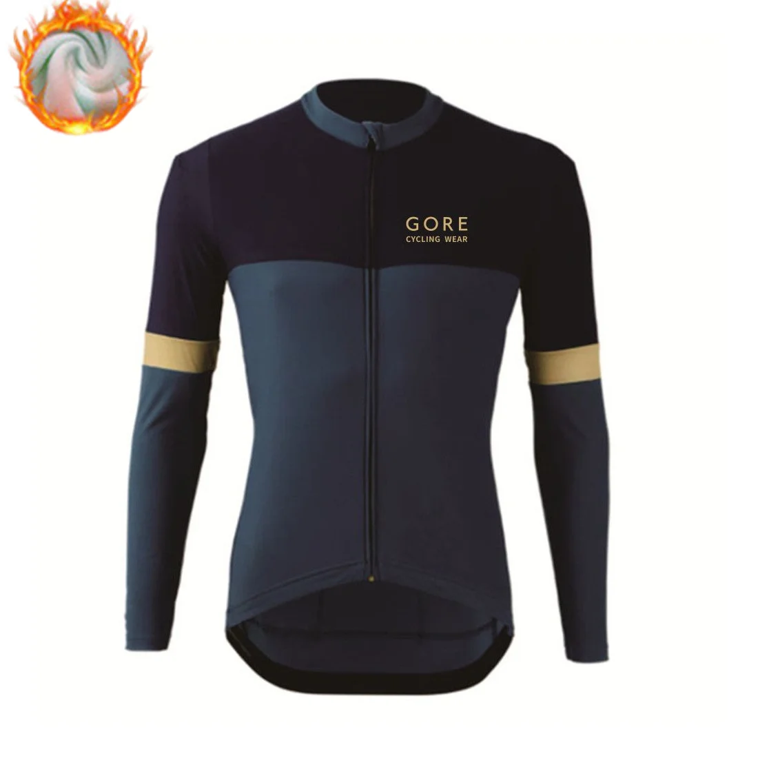 

Зимняя велосипедная Джерси, Мужская термальная флисовая велосипедная одежда, одежда для велоспорта, кашемировая велосипедная куртка с длинным рукавом, теплая одежда для горного велосипеда