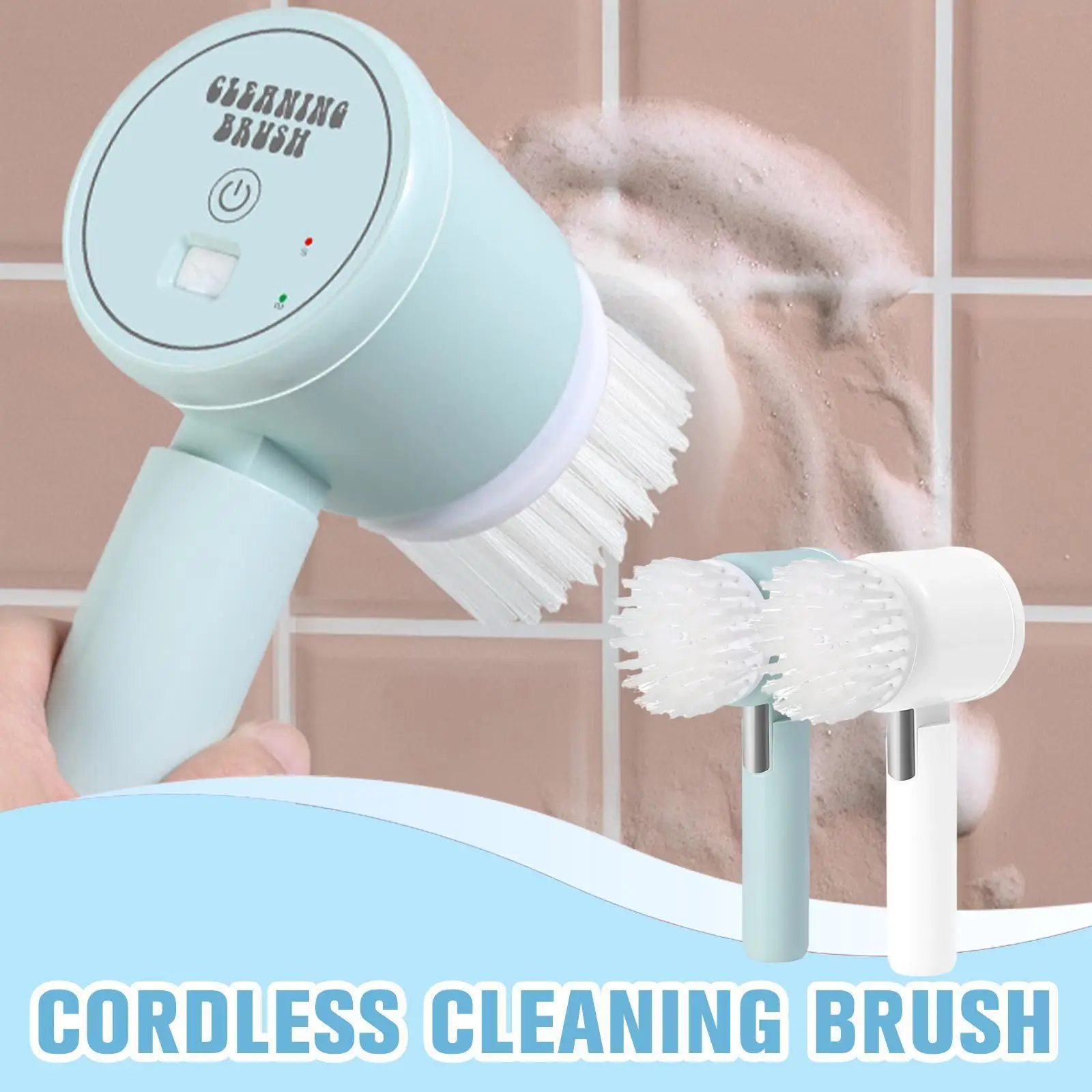 Wireless Cleaning Brush Usb Charging Housework Kitchen Saving Dishwashing Labor Cleaning Bathtub Brush Brush Tile N3u3
Wireless Cleaning Brush Usb Charging Housework Kitchen Saving Dishwashing Labor Cleaning Bathtub Brush Brush Tile N3u3