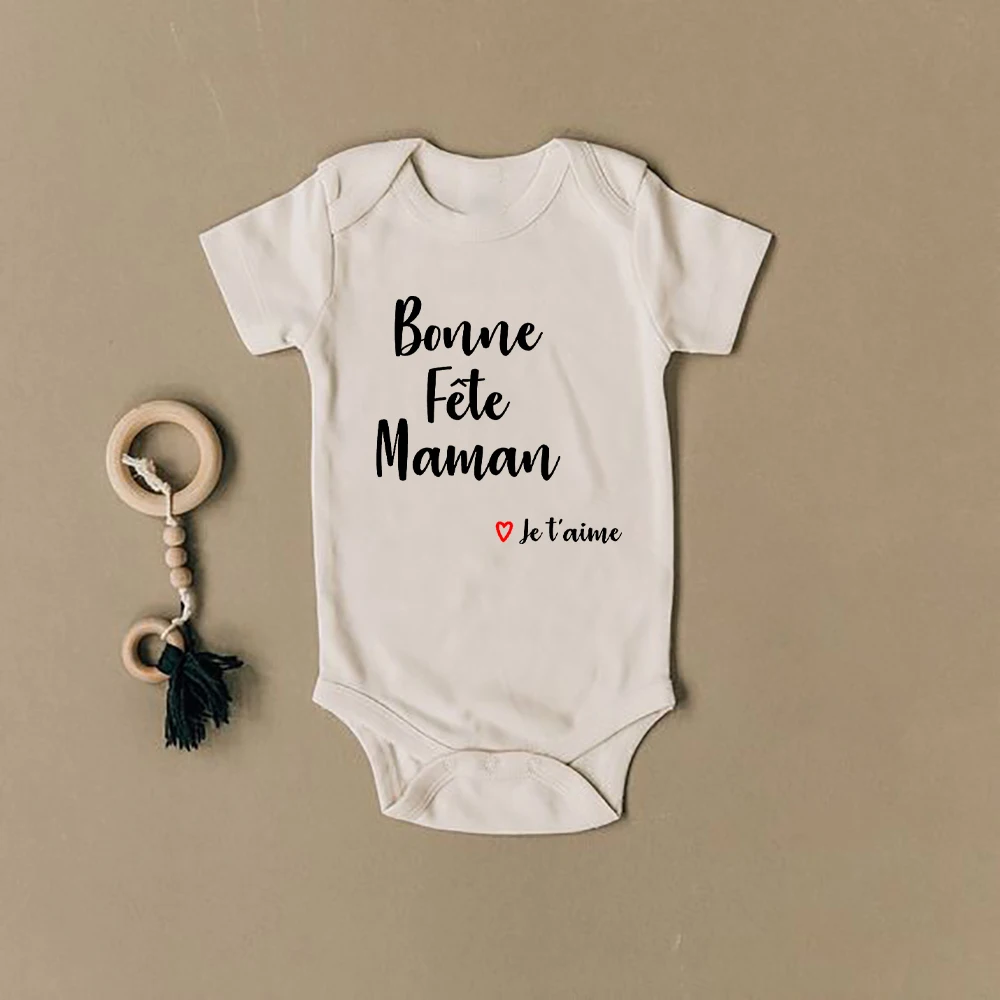 Happy Birthday Mom I Love You Baby Bodysuit Mothers Day Baby Outfits New Born Boys Girls Clothes Pregnancy Announcement Jumpsuit
Happy Birthday Mom I Love You Baby Bodysuit Mothers Day Baby Outfits New Born Boys Girls Clothes Pregnancy Announcement Jumpsuit
