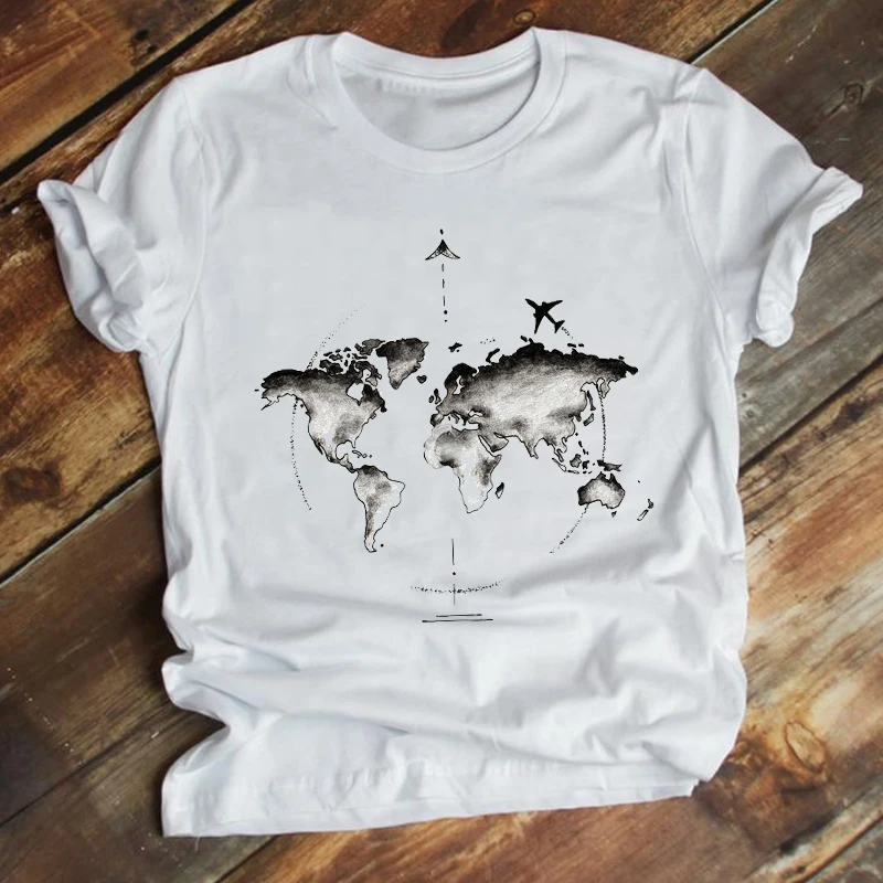 Women Printing Travel Cute Short Sleeve Girl Ladies 90s Style Summer Fashion Clothes Print Tshirt Female Tee Top Graphic T-shirt
Women Printing Travel Cute Short Sleeve Girl Ladies 90s Style Summer Fashion Clothes Print Tshirt Female Tee Top Graphic T-shirt