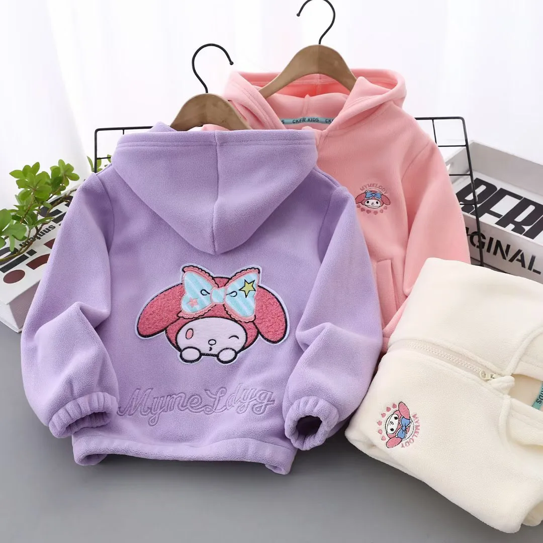 Sanrio Kawaii Kids Coat MyMelody Anime Cartoon Autumn Cute Winter New Fleece Top Soft and Warm The Best Birthday Gift for Kids
Sanrio Kawaii Kids Coat MyMelody Anime Cartoon Autumn Cute Winter New Fleece Top Soft and Warm The Best Birthday Gift for Kids