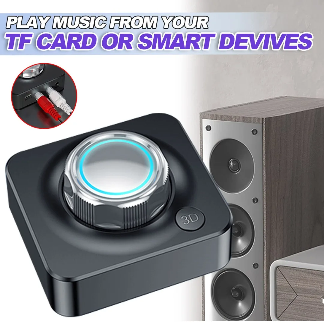 1pc Black Wireless Audio Transmitter Receiver Dual Device Connection Music Stereo 3.5mm Jack Audios Receivers Adapter
1pc Black Wireless Audio Transmitter Receiver Dual Device Connection Music Stereo 3.5mm Jack Audios Receivers Adapter