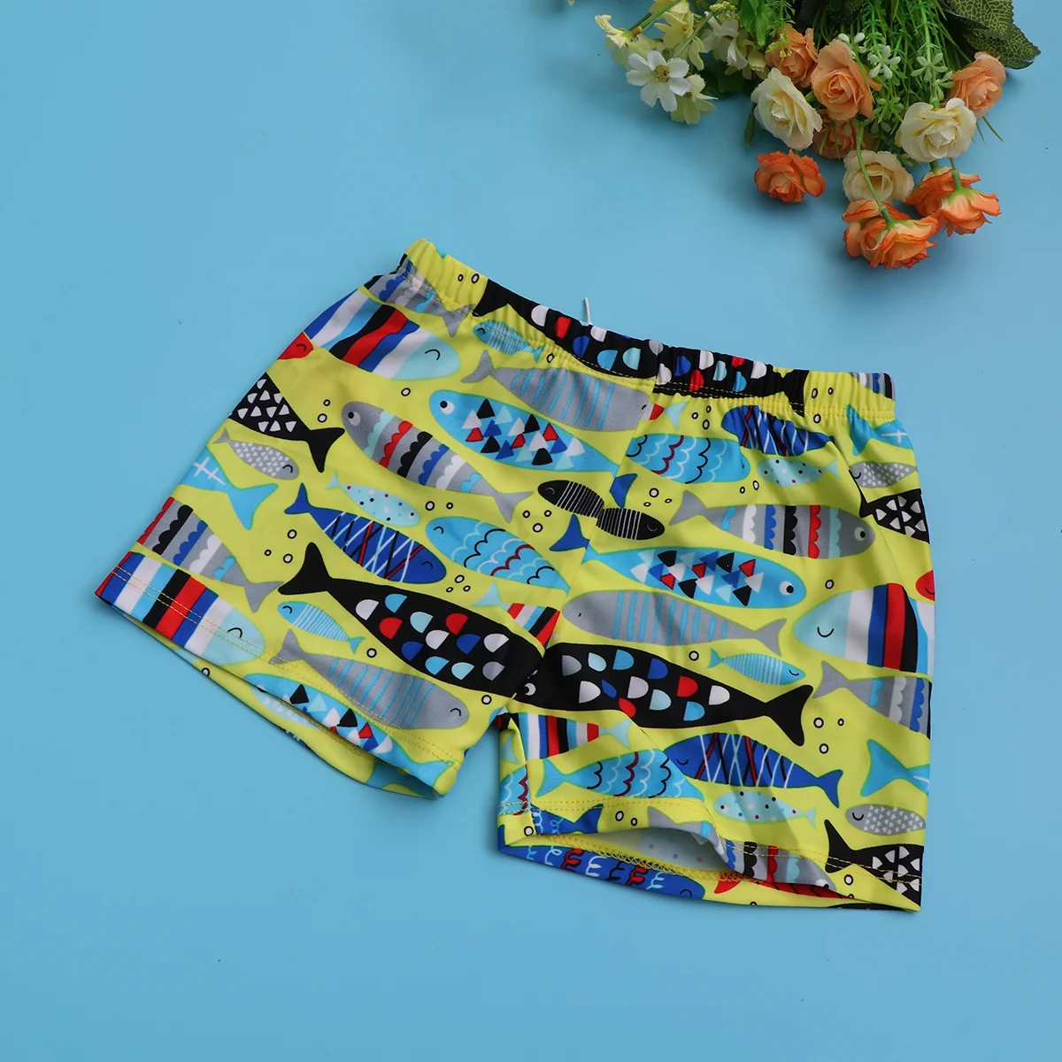 Children's Swimming Trunks Cartoon Baby Swimming Trunks Swimming Set (Tropical Fish, Pants + Hat,)
Children's Swimming Trunks Cartoon Baby Swimming Trunks Swimming Set (Tropical Fish, Pants + Hat,)