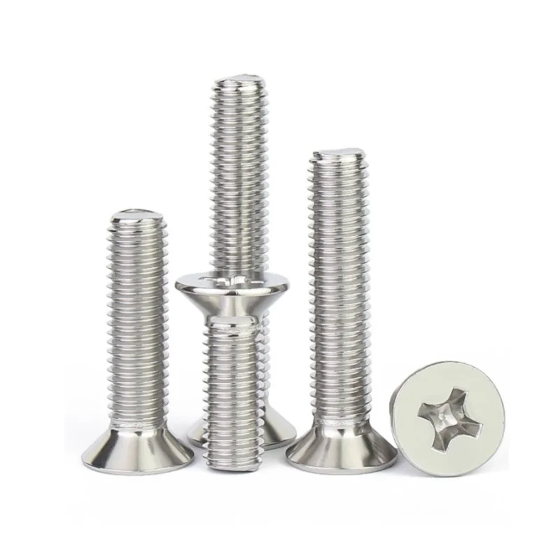 M5 304 stainless steel cross countersunk head screw handle flat head bolt small screw
M5 304 stainless steel cross countersunk head screw handle flat head bolt small screw