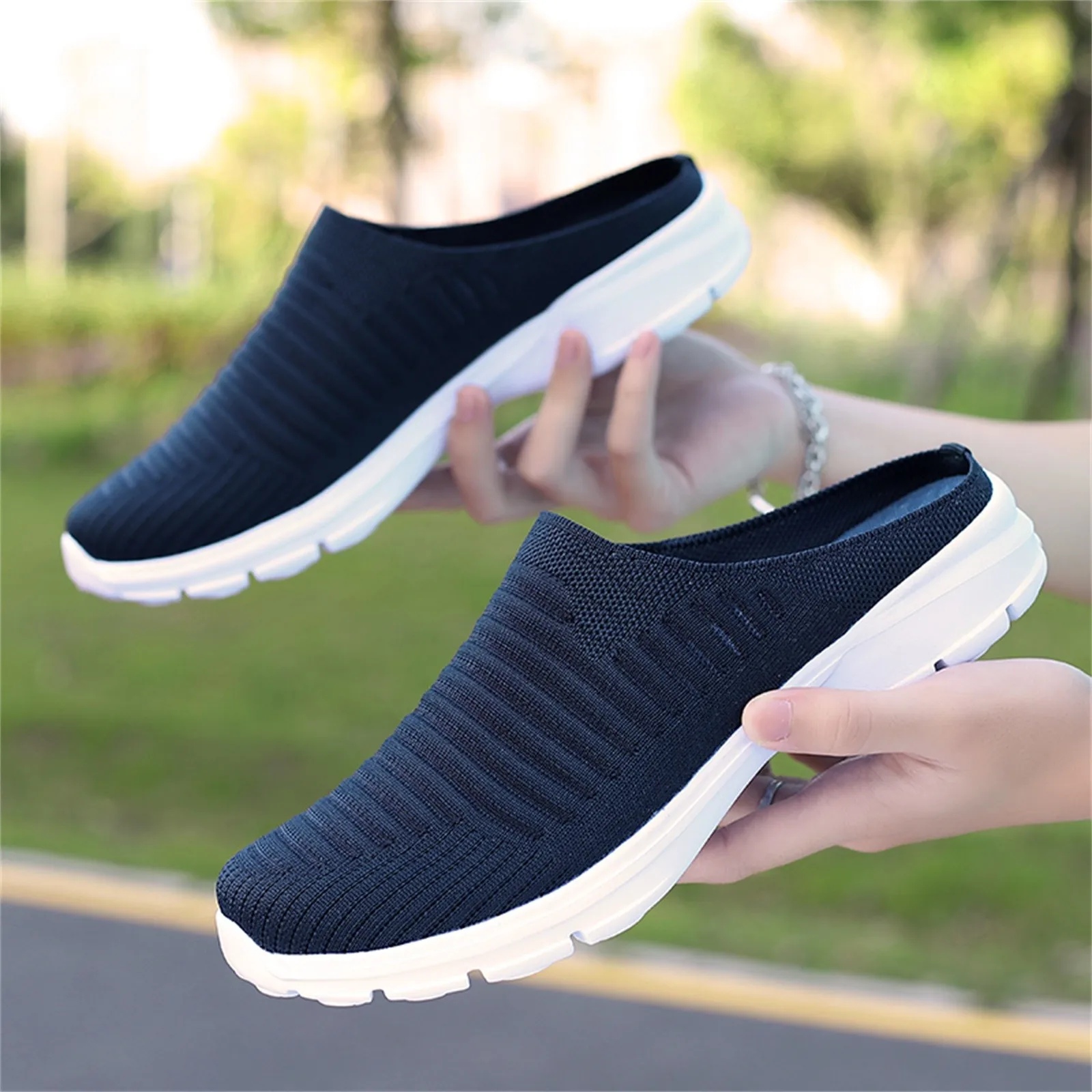 Mens Size 13 Slippers Extra Wide Fashion Summer Men Slippers Mesh Breathable Lightweight Slip On Flat Casual Half Slippers
Mens Size 13 Slippers Extra Wide Fashion Summer Men Slippers Mesh Breathable Lightweight Slip On Flat Casual Half Slippers