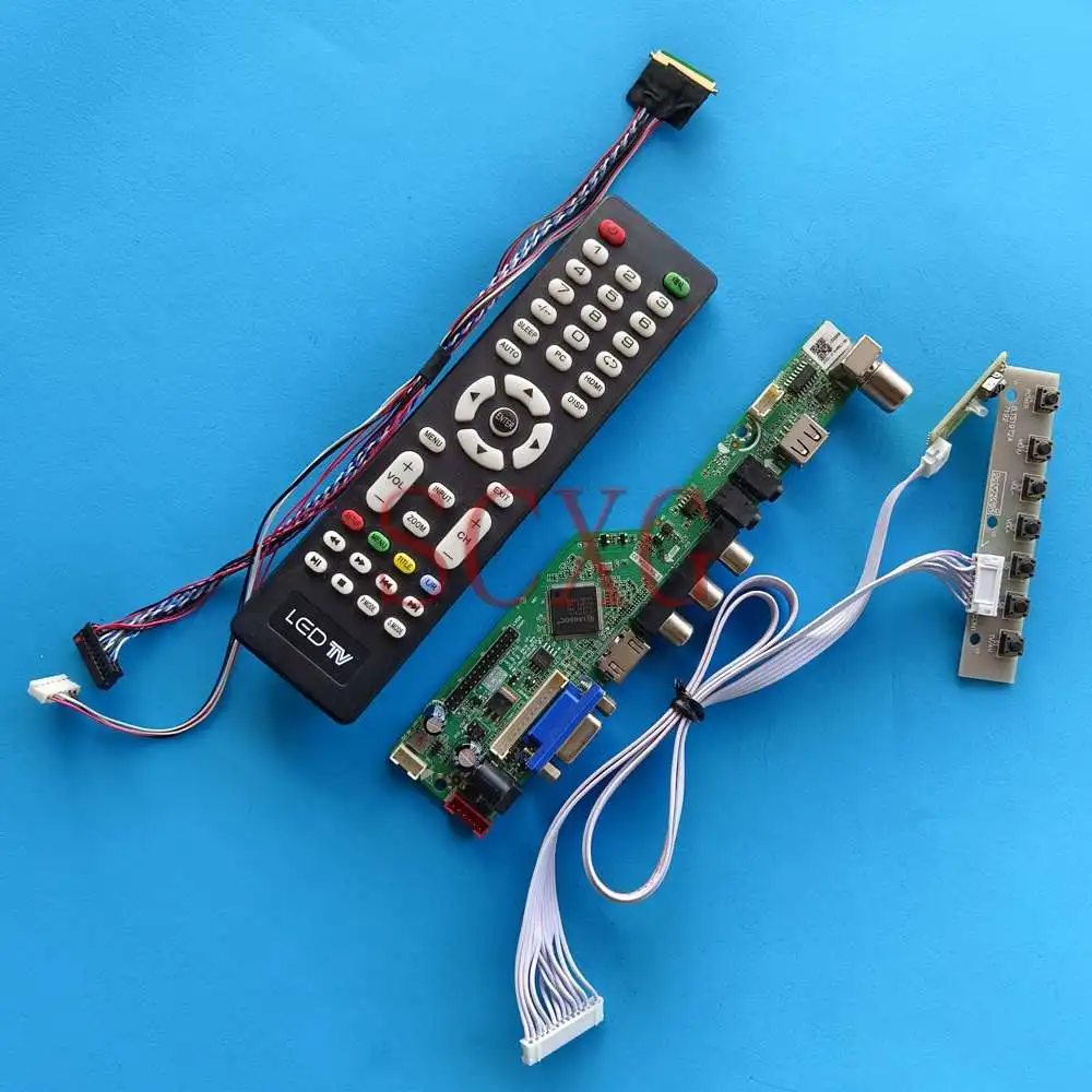 Комплект для N156HGE-LB1 ТВ аналоговый экран сигнала AV VGA USB HDMI-совместимый 15,6 "LVDS 40 Pin 1920 1080 плата контроллера драйвера
Комплект для N156HGE-LB1 ТВ аналоговый экран сигнала AV VGA USB HDMI-совместимый 15,6 "LVDS 40 Pin 1920 1080 плата контроллера драйвера