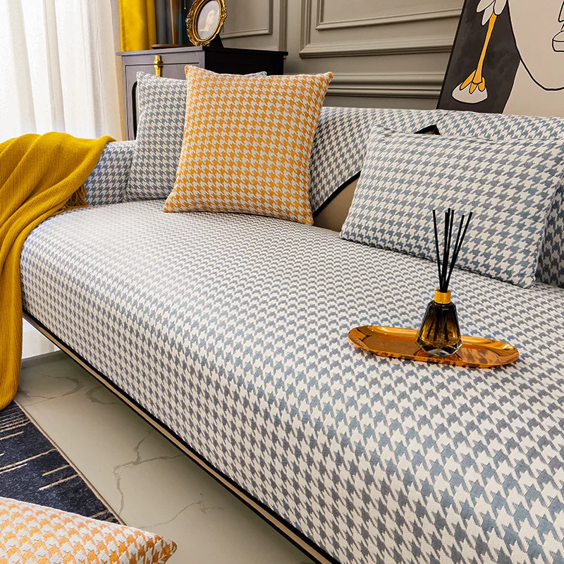 Houndstooth Sofa Cover Sofa Towel for Living Room Velvet Sofa Seat Cover Modern Corner Sofa Covers Funda Sofa Couch Slipcovers
Houndstooth Sofa Cover Sofa Towel for Living Room Velvet Sofa Seat Cover Modern Corner Sofa Covers Funda Sofa Couch Slipcovers