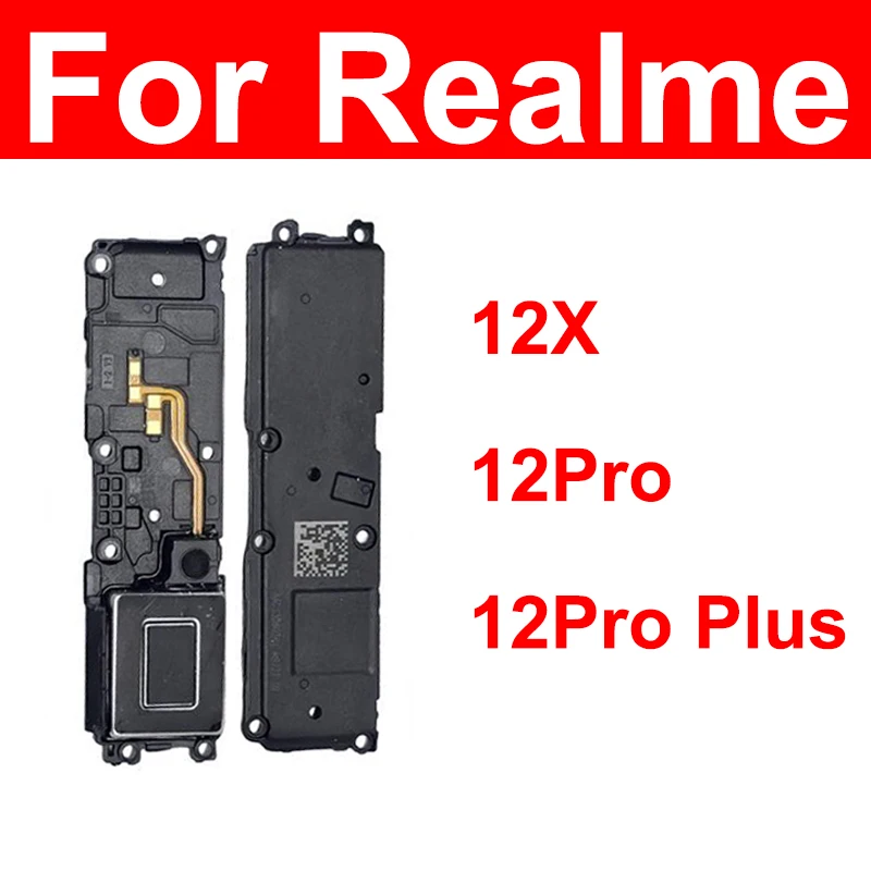 Громкий динамик для Realme 12X 12 Pro Plus 5G зуммер громкий детали гибкого кабеля