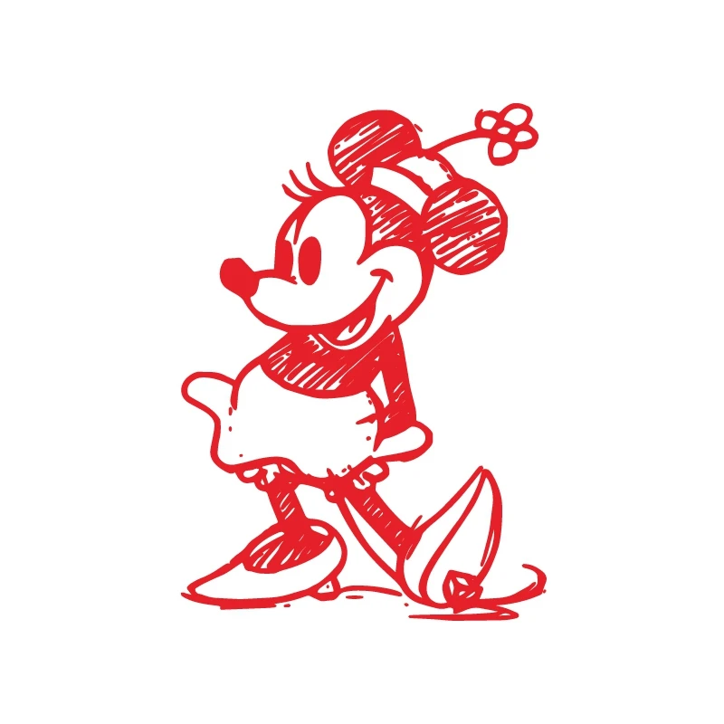 Виниловая наклейка Disney Микки и Минни
Виниловая наклейка Disney Микки и Минни