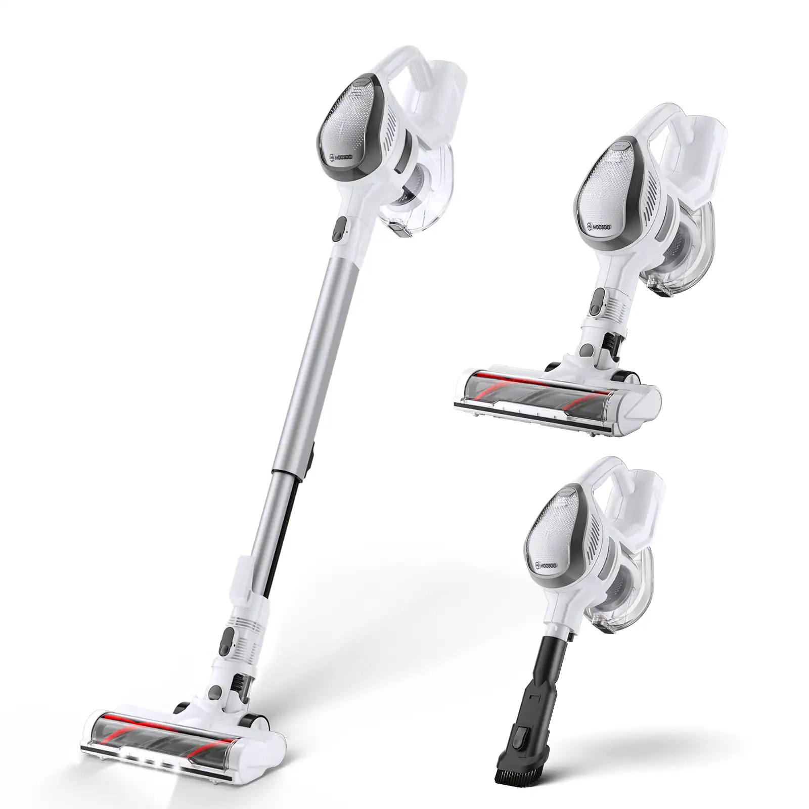 M8 Cordless Vacuum Cleaner, 4-in-1 Lightweight Stick Vacuum Cleaner for Hard Floors, Carpet Pet Hair
M8 Cordless Vacuum Cleaner, 4-in-1 Lightweight Stick Vacuum Cleaner for Hard Floors, Carpet Pet Hair