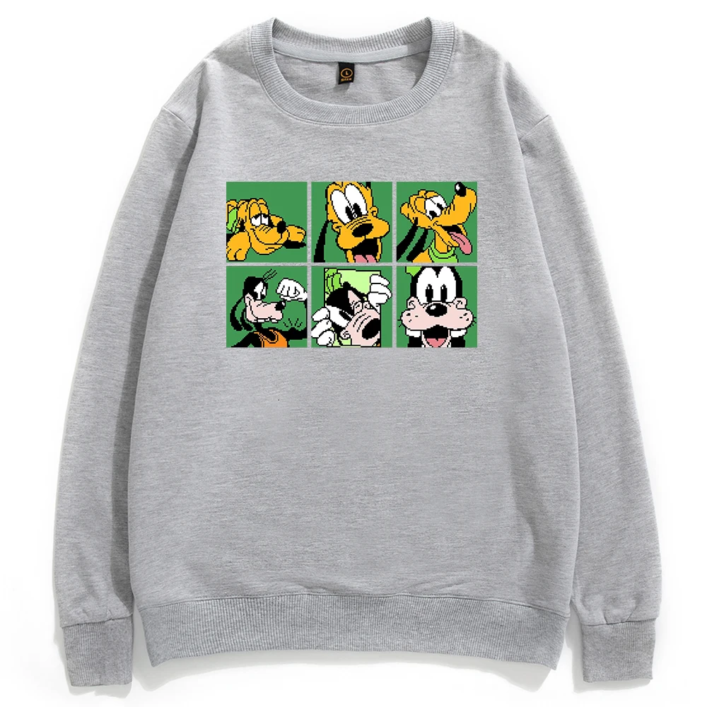 Goofy Pluto Printed Men Sweatshirt Autumn Cotton Basic Man Pullover Hipster Cartoon Crewneck Mens Hoodies Disney Street Clothing
Goofy Pluto Printed Men Sweatshirt Autumn Cotton Basic Man Pullover Hipster Cartoon Crewneck Mens Hoodies Disney Street Clothing