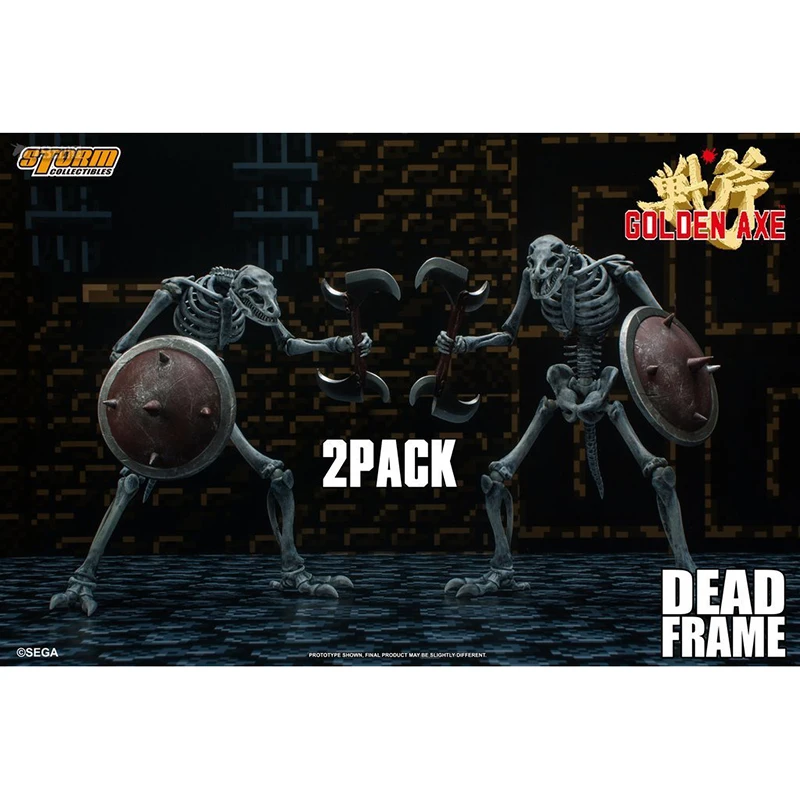 Strom collectibles Golden Axe Dead Frame 2 Piece Set Skeleton Soldier 1/12 Collectible figurines Action Figure Model Toys
Strom collectibles Golden Axe Dead Frame 2 Piece Set Skeleton Soldier 1/12 Collectible figurines Action Figure Model Toys