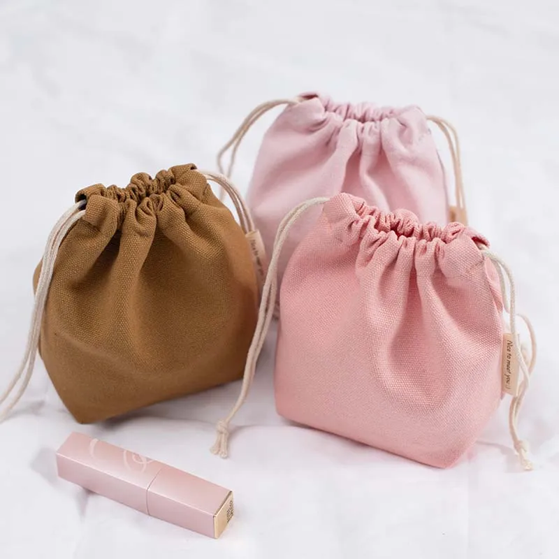 16*14*6cm Small Drawstring Bag Pockets Portable Canvas Cosmetic Bags Women Travel Storage Bag Cotton Tote Pouch Jewelry Bag
16*14*6cm Small Drawstring Bag Pockets Portable Canvas Cosmetic Bags Women Travel Storage Bag Cotton Tote Pouch Jewelry Bag
