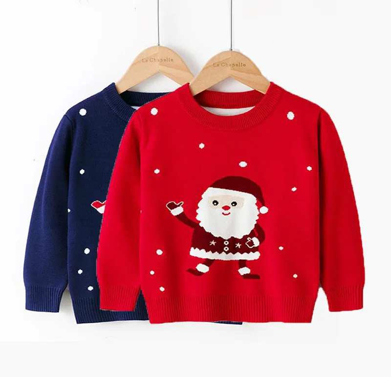 New Autumn and Winter Girls Cartoon Santa Claus Bottoming Sweater Children's Clothing Winter Baby Girl Clothes 
New Autumn and Winter Girls Cartoon Santa Claus Bottoming Sweater Children's Clothing Winter Baby Girl Clothes